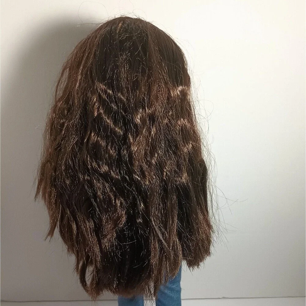 Battat 14 Inch Doll Brunette Brown Eyes Glitter Girls Jeans Cowboy Boots Rodeo